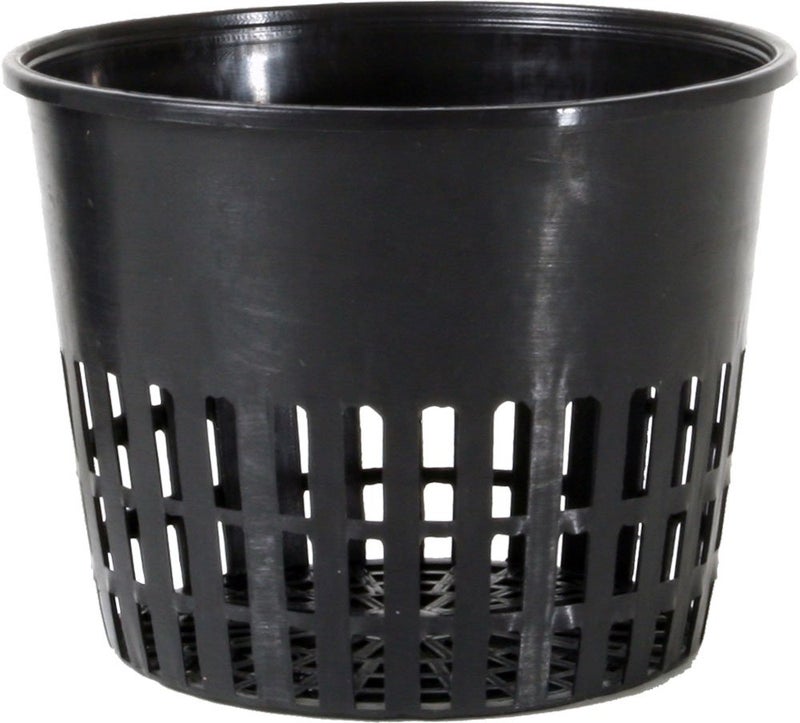 Hydrofarm HG3.75NETCUP, 3.75-Inch, Bag of 100 Net Cup, Black - Image 1